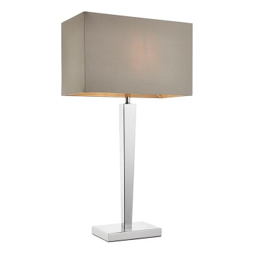 Endon 56707 - Laualamp MORETO 1xE27/60W/230V läikiv kroom/hall