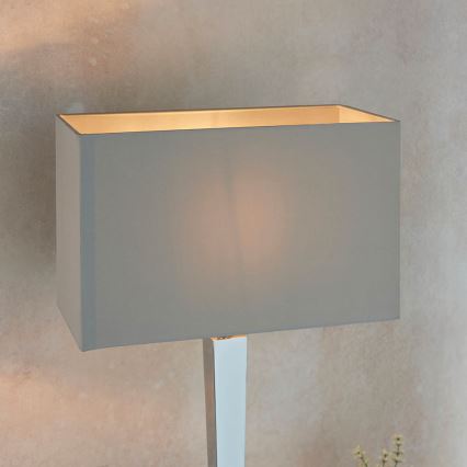 Endon 56707 - Laualamp MORETO 1xE27/60W/230V läikiv kroom/hall