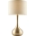 Endon 61191 - Hämardatav laualamp PICCADILLY 1xE14/40W/230V messing/beež