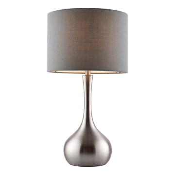 Endon 61192 - Hämardatav laualamp PICCADILLY 1xE14/40W/230V matt kroom/hall