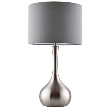 Endon 61192 - Hämardatav laualamp PICCADILLY 1xE14/40W/230V matt kroom/hall