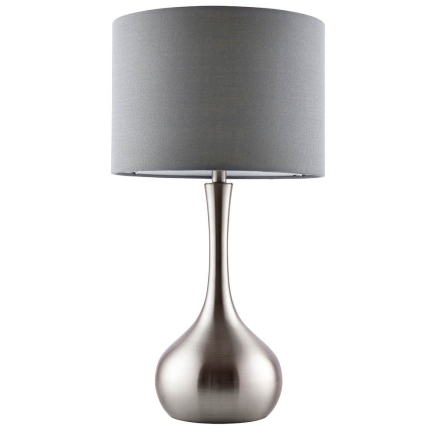 Endon 61192 - Hämardatav laualamp PICCADILLY 1xE14/40W/230V matt kroom/hall