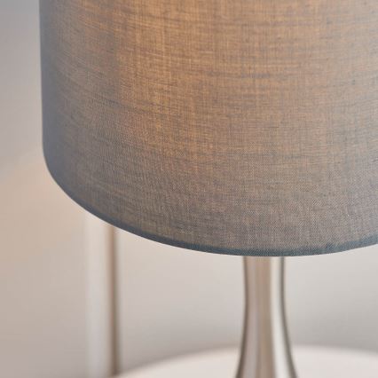 Endon 61192 - Hämardatav laualamp PICCADILLY 1xE14/40W/230V matt kroom/hall