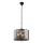 Endon 61281 - Lühter ketiga CLOONEY 4xE14/40W/230V must/suitsune