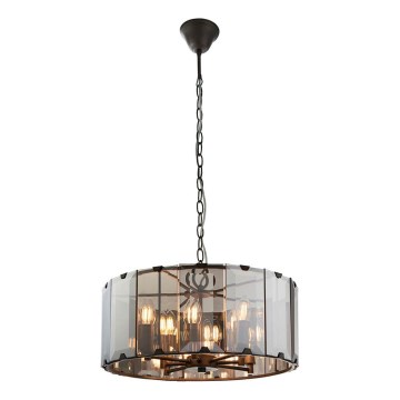 Endon 61294 - Lühter CLOONEY 8xE14/40W/230V must/suitsune