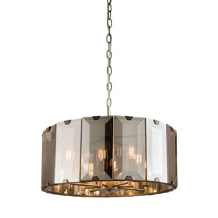 Endon 61294 - Lühter CLOONEY 8xE14/40W/230V must/suitsune