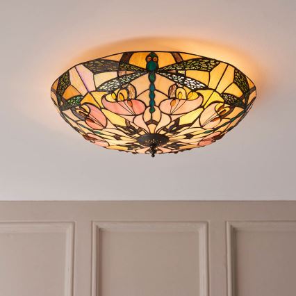 Endon 63922 - Laevalgusti ASHTON 2xE27/60W/230V d. 45 cm