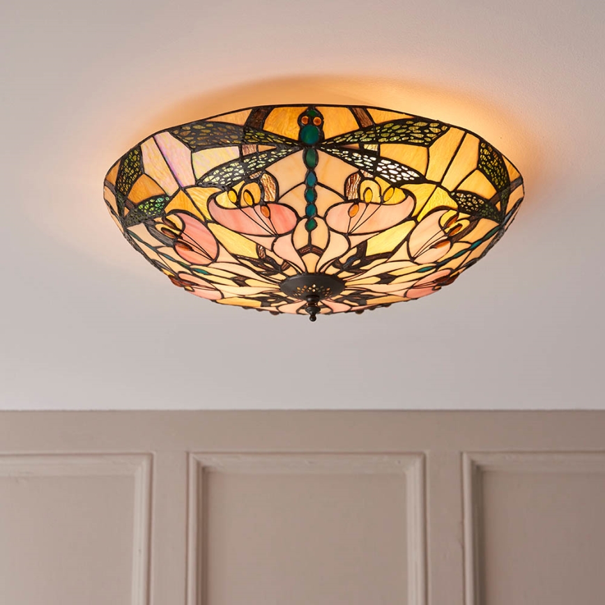 Endon 63922 - Laevalgusti ASHTON 2xE27/60W/230V d. 45 cm