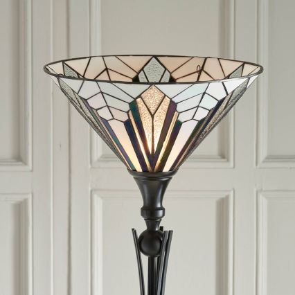 Endon 63933 - Tiffany ASTORIA põrandalamp 1xE27/60W/230V, läbimõõt 40 cm