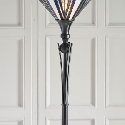 Endon 63933 - Tiffany ASTORIA põrandalamp 1xE27/60W/230V, läbimõõt 40 cm