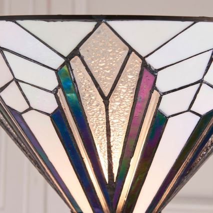 Endon 63933 - Tiffany ASTORIA põrandalamp 1xE27/60W/230V, läbimõõt 40 cm