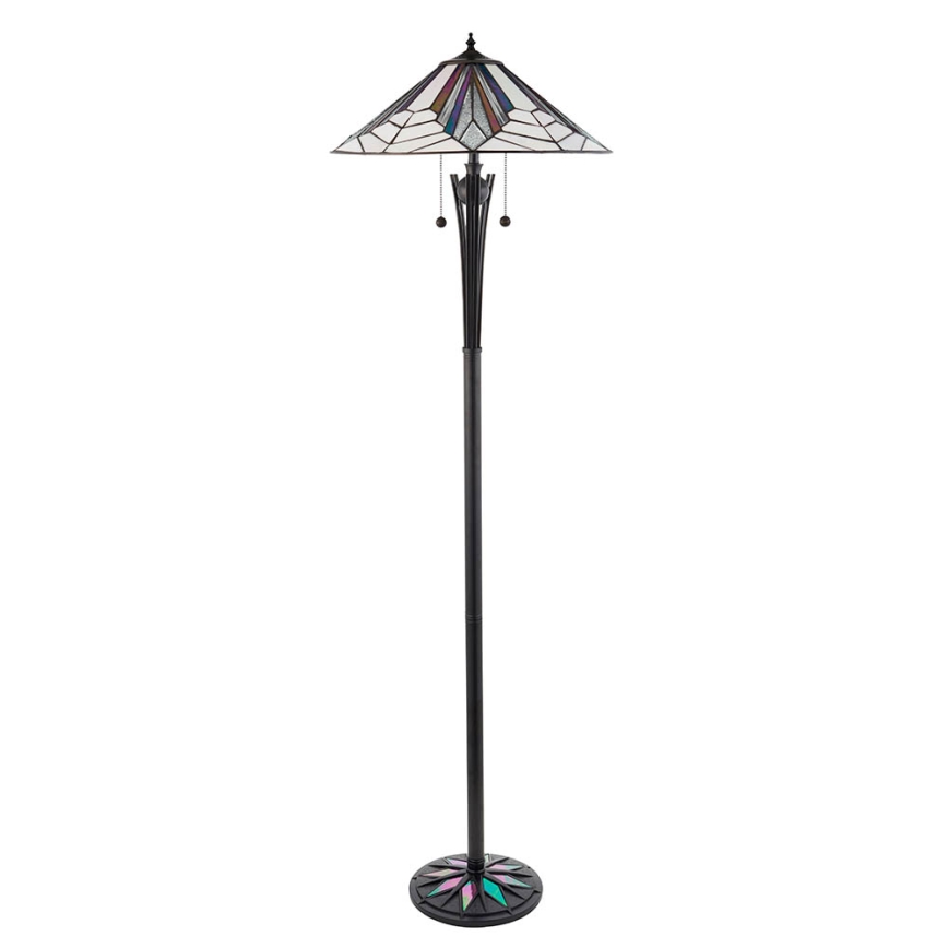 Endon 63934 - Põrandalamp ASTORIA 2xE27/60W/230V d. 48 cm