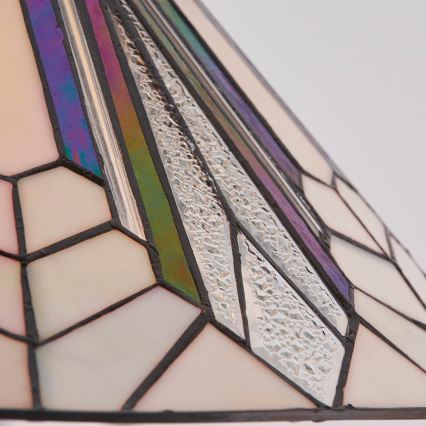 Endon 63937 - ketiga lühter Tiffany ASTORIA 1xE27/60W/230V läbimõõt 40 cm