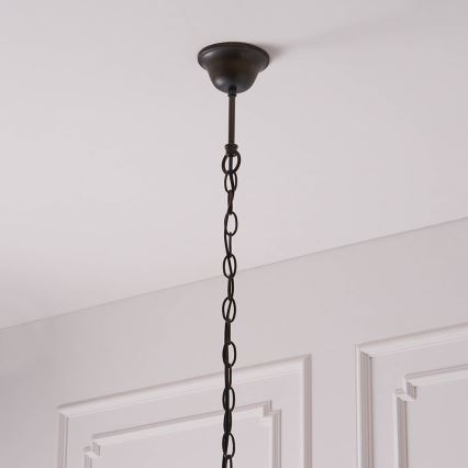 Endon 63937 - ketiga lühter Tiffany ASTORIA 1xE27/60W/230V läbimõõt 40 cm