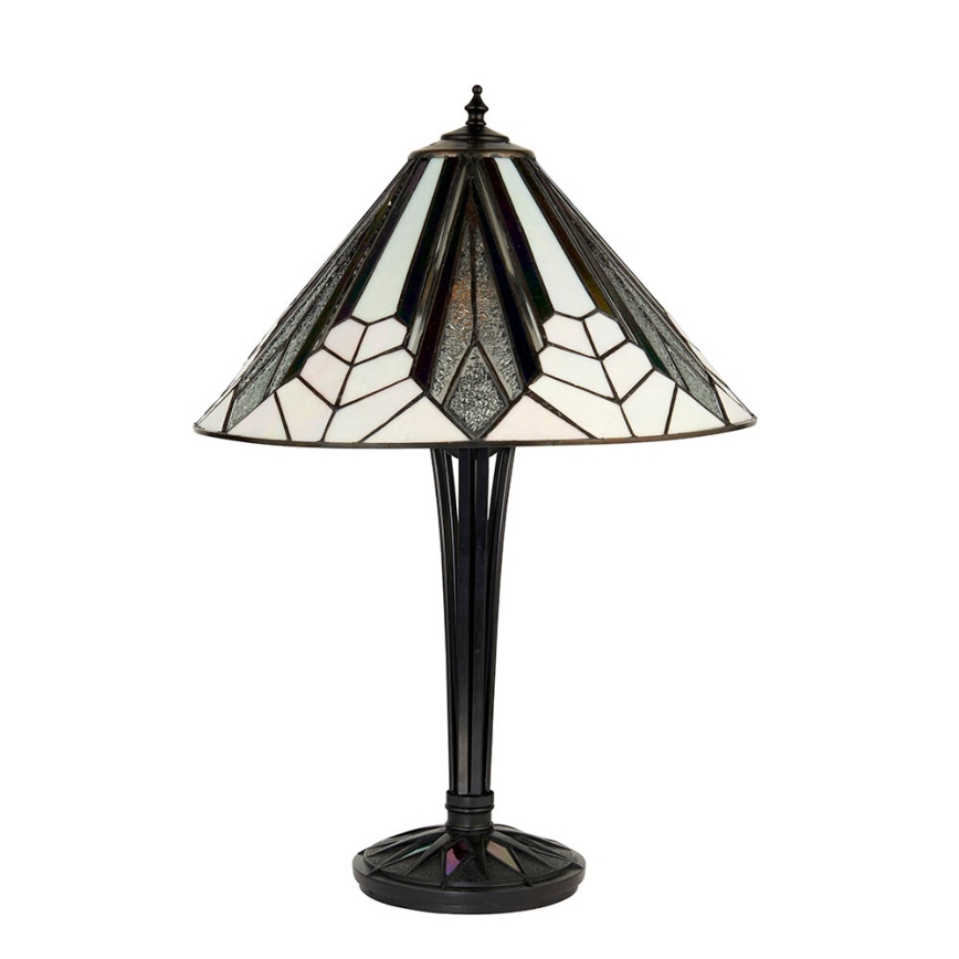 Endon 63939 - Laualamp Tiffany ASTORIA 2xE27/60W/230V, läbimõõt 40 cm