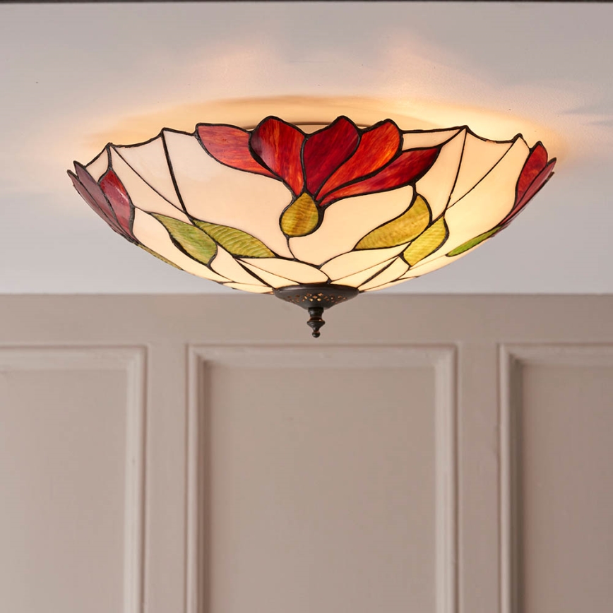 Endon 63960 - laelamp BOTANICA 2xE27/60W/230V läbimõõt 45 cm
