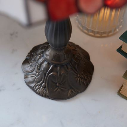 Endon 63963 - laualamp Tiffany BOTANICA 1xE14/40W/230V, läbimõõt 16 cm