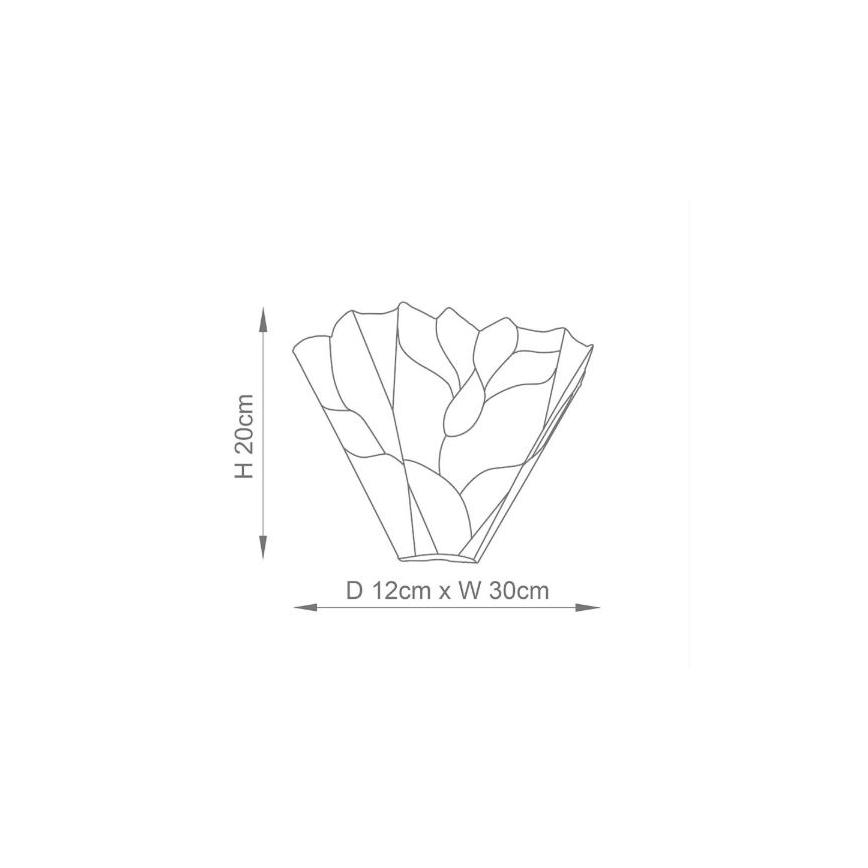 Endon 63964 - Seinavalgusti BOTANICA 1xE14/40W/230V