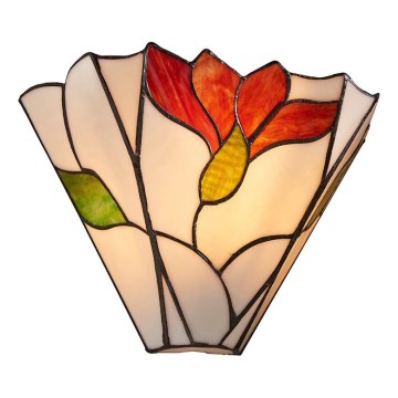 Endon 63964 - Seinavalgusti Tiffany BOTANICA 1xE14/40W/230V