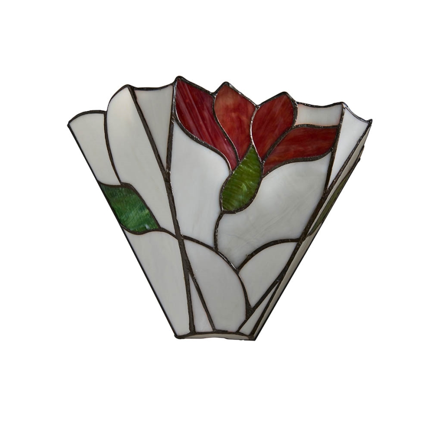 Endon 63964 - Seinavalgusti Tiffany BOTANICA 1xE14/40W/230V