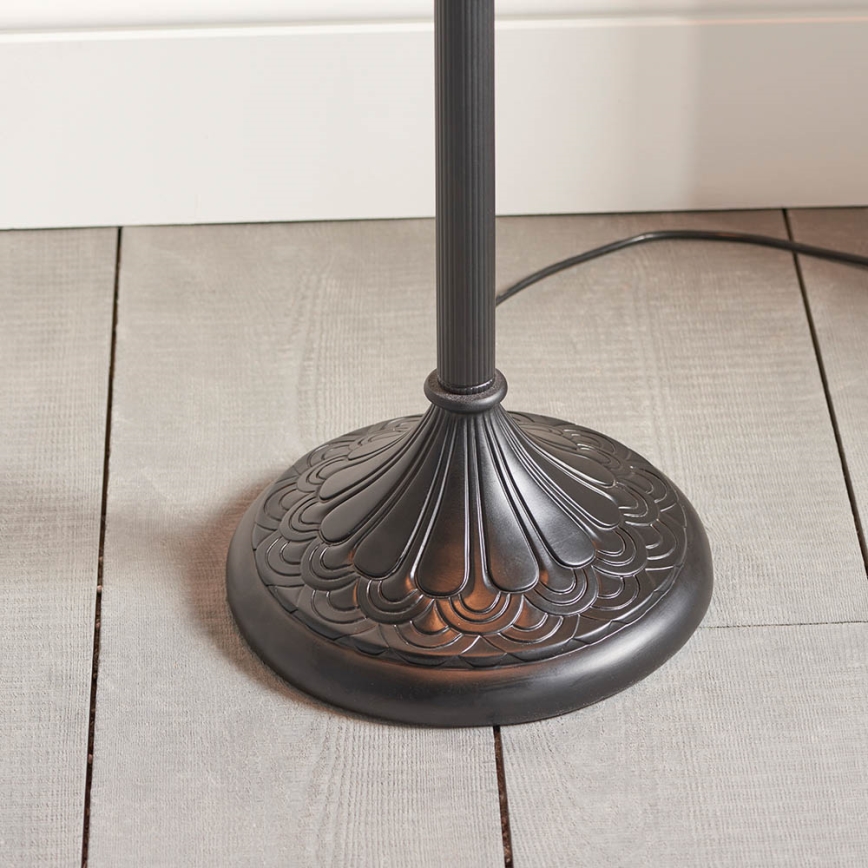Endon 63972 - Põrandalamp BROOKLYN 2xE27/60W/230V, läbimõõt 50 cm