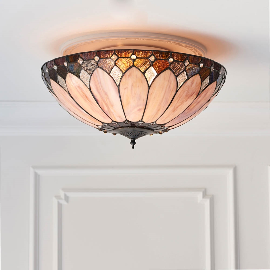 Endon 63973 - Laevalgusti BROOKLYN 2xE14/60W/230V d. 50 cm