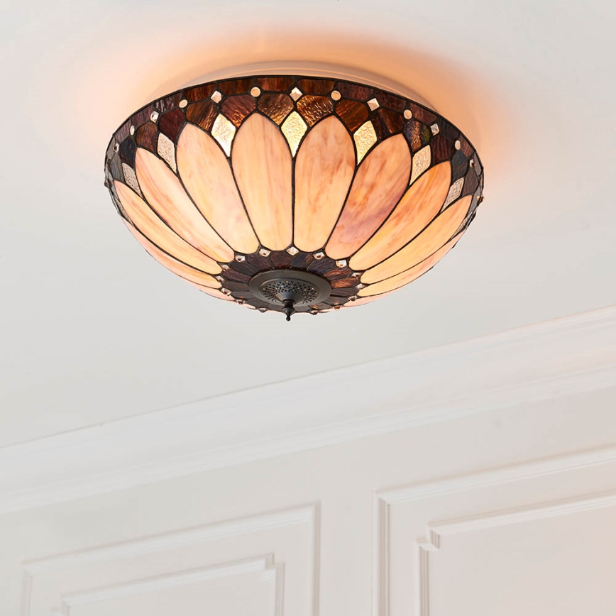 Endon 63973 - Laevalgusti BROOKLYN 2xE14/60W/230V d. 50 cm