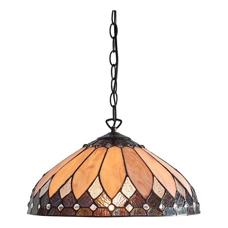 Endon 63977 - Lühter BROOKLYN 1xE27/60W/230V d. 40 cm