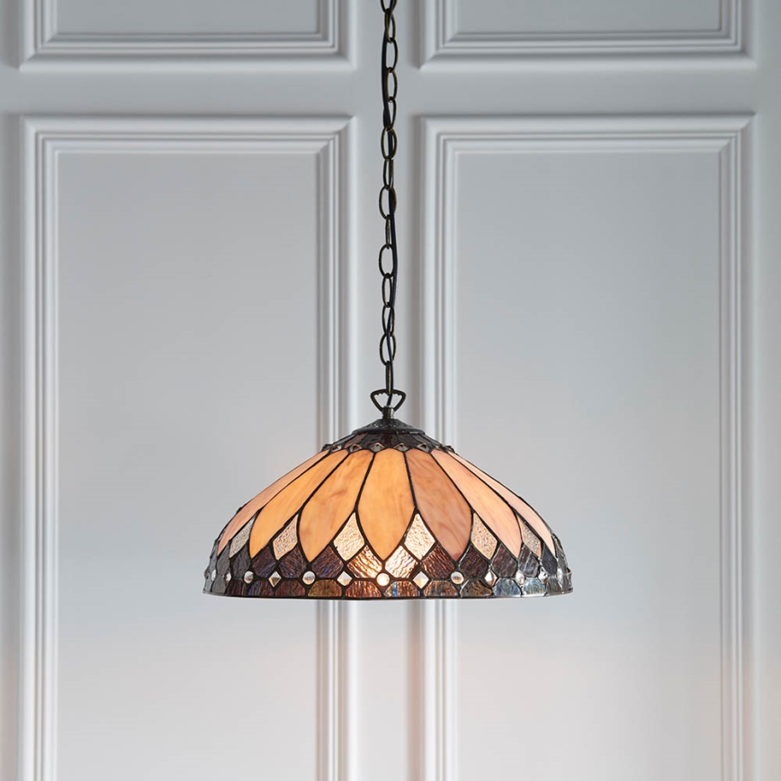 Endon 63977 - Lühter BROOKLYN 1xE27/60W/230V d. 40 cm