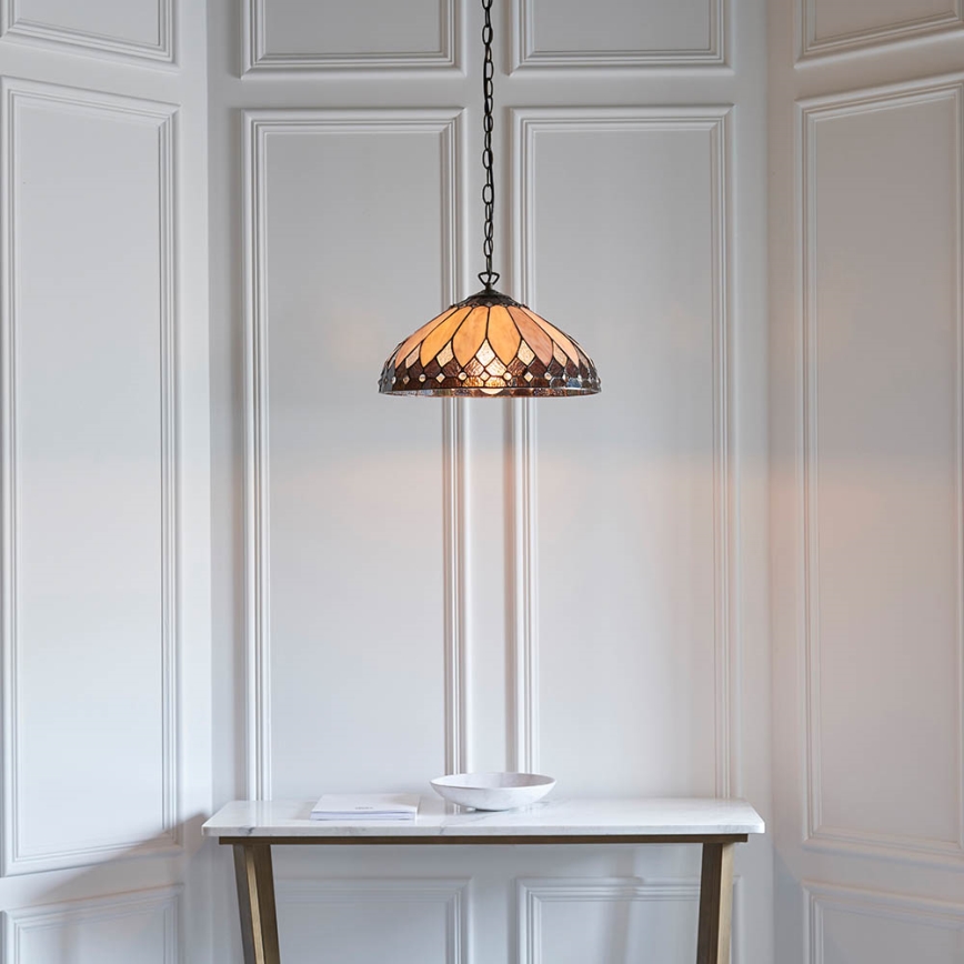 Endon 63977 - Lühter BROOKLYN 1xE27/60W/230V d. 40 cm