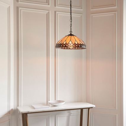 Endon 63977 - Lühter BROOKLYN 1xE27/60W/230V d. 40 cm