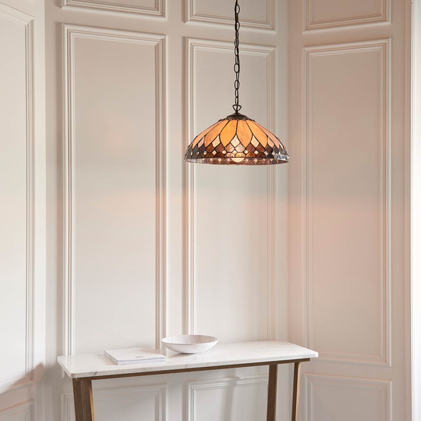 Endon 63977 - Lühter BROOKLYN 1xE27/60W/230V d. 40 cm