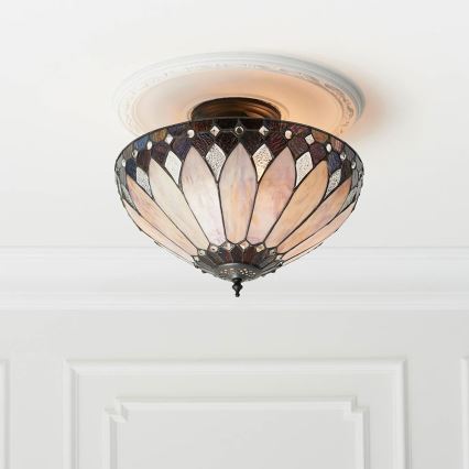 Endon 63978 - Pinnale kinnitatav lühter BROOKLYN 3xE27/60W/230V d. 40 cm