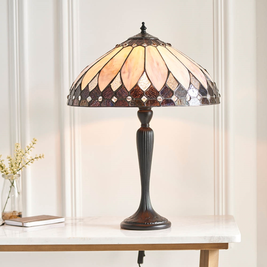 Endon 63982 - Laualamp BROOKLYN 1xE27/60W/230V, läbimõõt 40 cm