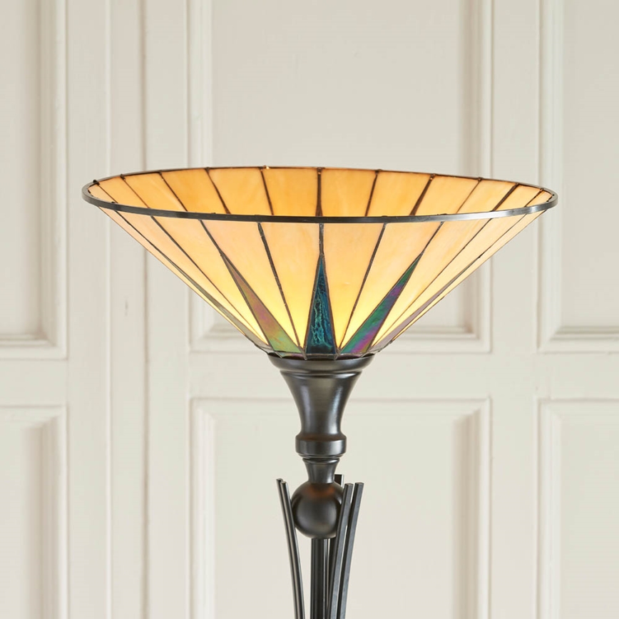 Endon 64042 - Põrandalamp DARK STAR 1xE27/60W/230V d. 42 cm