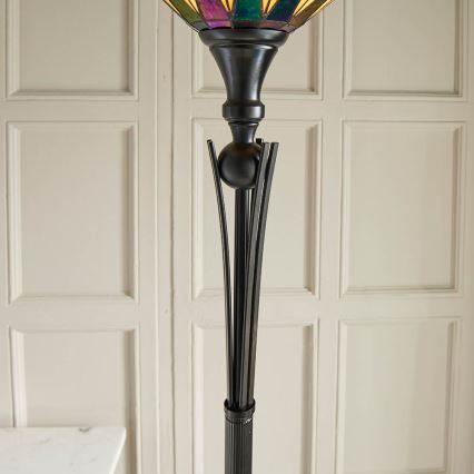 Endon 64042 - Põrandalamp DARK STAR 1xE27/60W/230V d. 42 cm