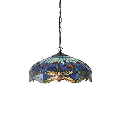 Endon 64080 - ketiga lühter DRAGONFLY 3xE27/60W/230V läbimõõt 41 cm