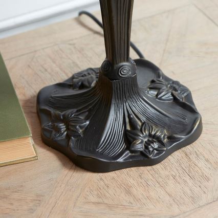 Endon 64085 - Laualamp Tiffany DRAGONFLY 2xE27/60W/230V läbimõõt 41 cm