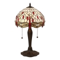 Endon 64086 - Laualamp Tiffany DRAGONFLY 2xE27/60W/230V, läbimõõt 30 cm