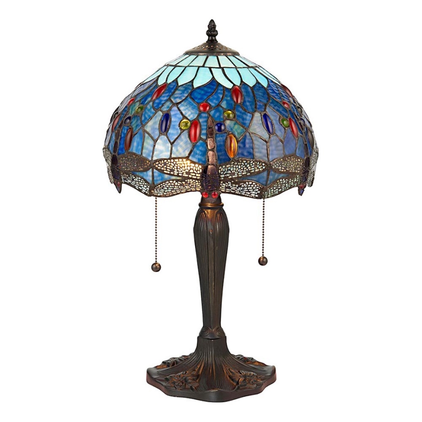 Endon 64090 - Laualamp DRAGONFLY 2x E27/60W/230V, läbimõõt 30 cm