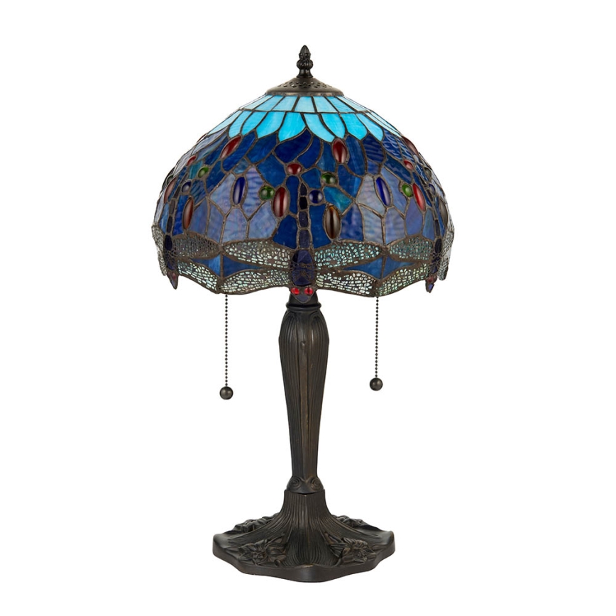 Endon 64090 - Laualamp DRAGONFLY 2x E27/60W/230V, läbimõõt 30 cm