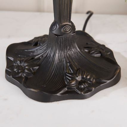 Endon 64090 - Laualamp Tiffany DRAGONFLY 2xE27/60W/230V läbimõõt 30 cm