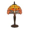 Endon 64091 - Tiffany-laualamp DRAGONFLY 1xE14/40W/230V, läbimõõt 20 cm