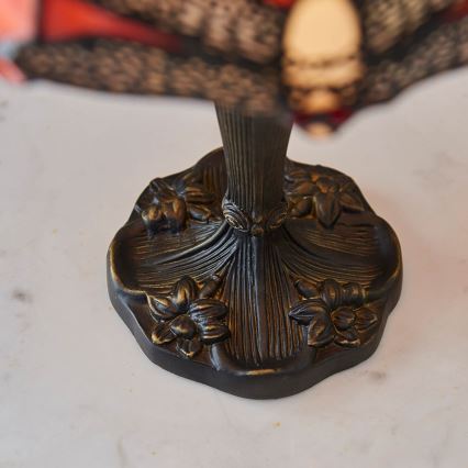 Endon 64091 - Tiffany-laualamp DRAGONFLY 1xE14/40W/230V, läbimõõt 20 cm