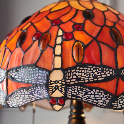 Endon 64092 - Laualamp DRAGONFLY 2xE27/60W/230V läbimõõt 30 cm