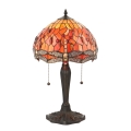 Endon 64092 - Tiffany-laualamp DRAGONFLY 2xE27/60W/230V, Ø 30 cm