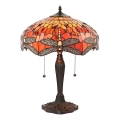 Endon 64093 - Laualamp DRAGONFLY 2xE27/60W/230V Ø 41 cm