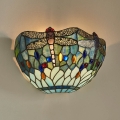 Endon 64102 - Seinavalgusti Tiffany DRAGONFLY 1xE14/40W/230V