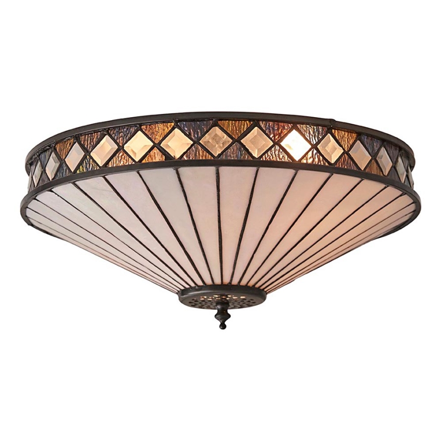 Endon 64145 - Laevalgusti FARGO 2xE27/60W/230V d. 41,5 cm