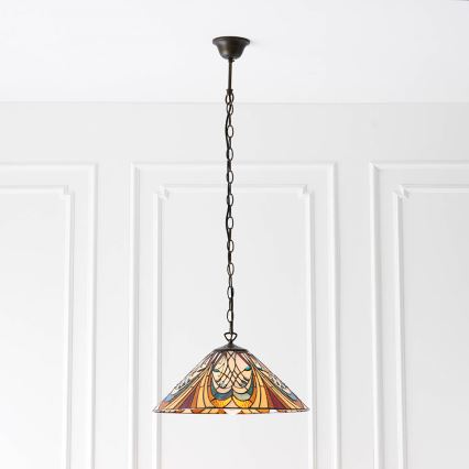 Endon 64162 - Lühter HECTOR 1xE27/60W/230V d. 40 cm